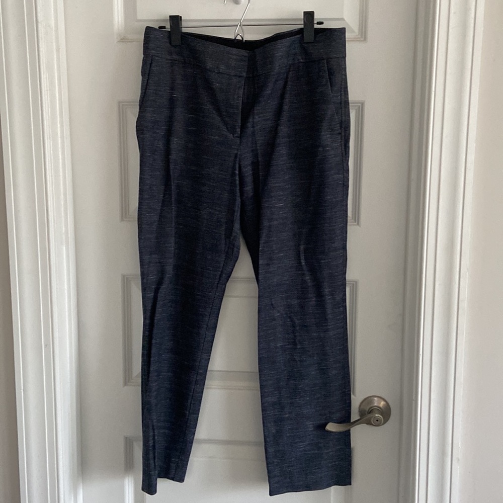 LOFT Marisa Skinny Pant 10 Heathered Grey